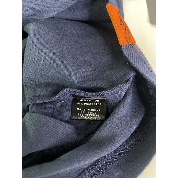 Denver Broncos Ultra Game NFL Blue Orange Tee T-Shirt Top NEW Womens Size S - Picture 4 of 6